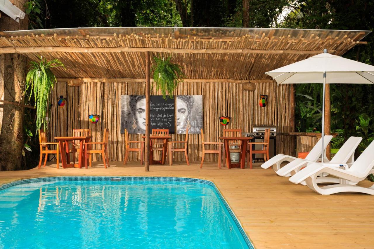 Gigi Brown Villa Frida Beachfront Puerto Viejo de Talamanca Dış mekan fotoğraf